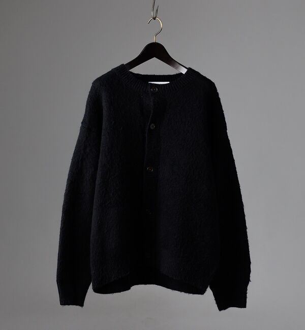 ABAHOUSE「WEB限定シャギーニットクルーカーディガン」|カーディガン|