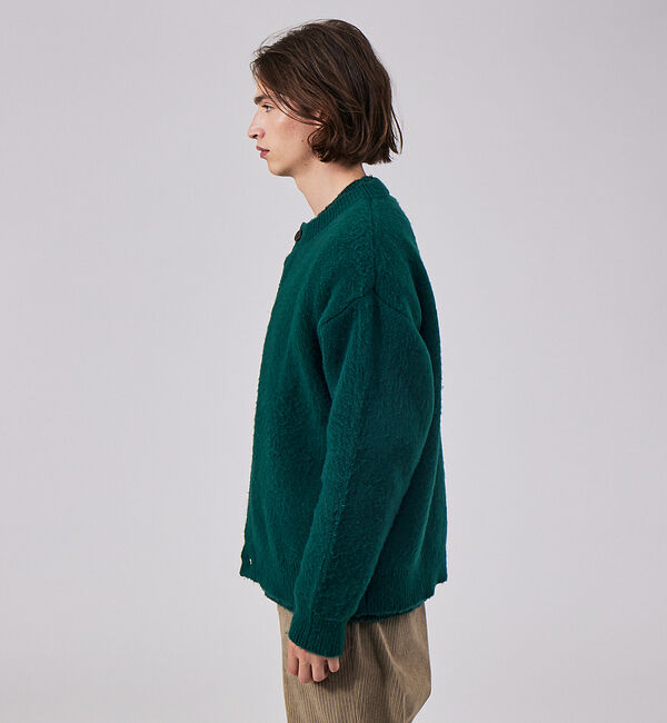 ABAHOUSE「WEB限定シャギーニットクルーカーディガン」|カーディガン|