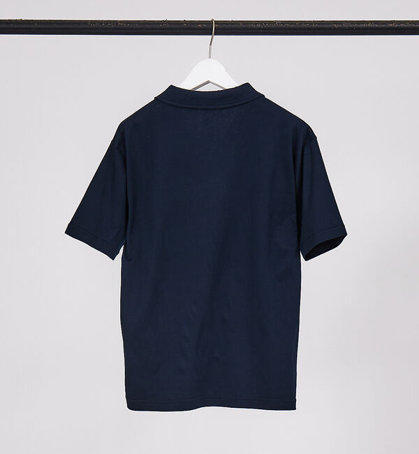 ABAHOUSE「【コンパクトスーピマ】スムース スキッパー ポロシャツ」|ポロシャツ|