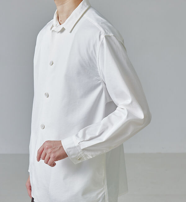 ABAHOUSE「【玉虫シャンブレー】オーバーサイズ シャツアウター」|シャツ・ブラウス|