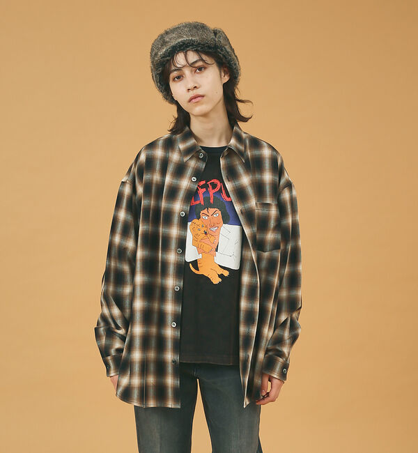 ABAHOUSE「【RUBEN/ルーベン】FAKE LEATHER FLIGHT/レザーフライトキ」|その他|