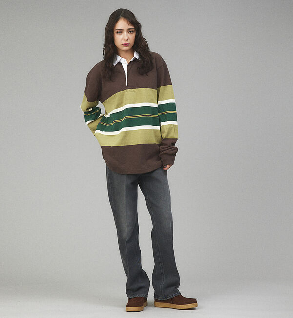 ABAHOUSE「【BARBARIAN / バーバリアン】ヘビーウエイト ロングスリーブ/ラガー」|スウェット・ジャージ|