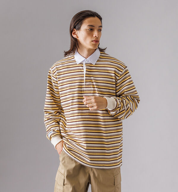 ABAHOUSE「【BARBARIAN / バーバリアン】ヘビーウエイト ロングスリーブ/ラガー」|スウェット・ジャージ|