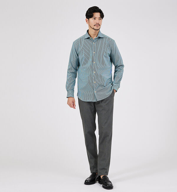 ABAHOUSE「【セットアップ対応】ストレッチポンチ スラックス」|スラックス|