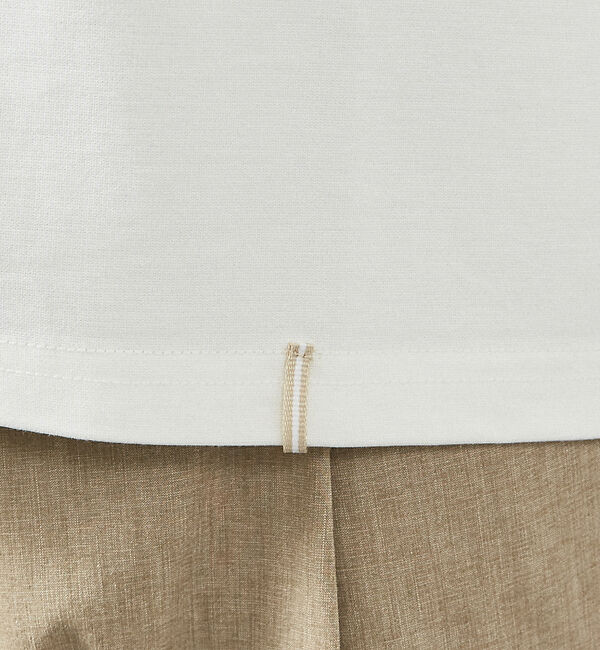 ABAHOUSE「【定番】ドレスポンチ Vネック 長袖Tシャツ / ストレッチ」|Tシャツ・カットソー|