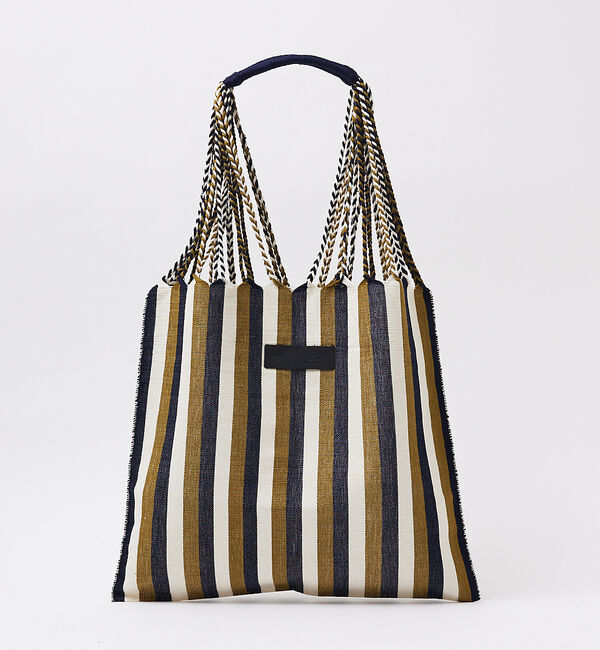 ABAHOUSE「【MOON BIRD/ムーンバード】手織りハンモックトートバッグ/手織り/A4サ」|トートバッグ|