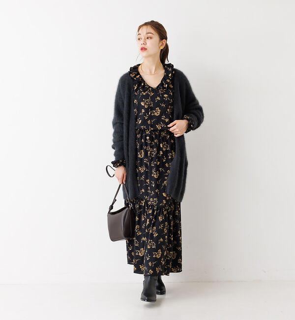 Rouge vif「【セットアップ対応】フラワープリントブラウス」|シャツ・ブラウス|