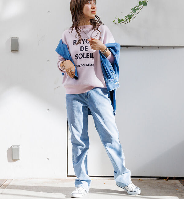 Rouge vif「【一部店舗限定】 ジャガードロゴニット」|ニット・セーター|