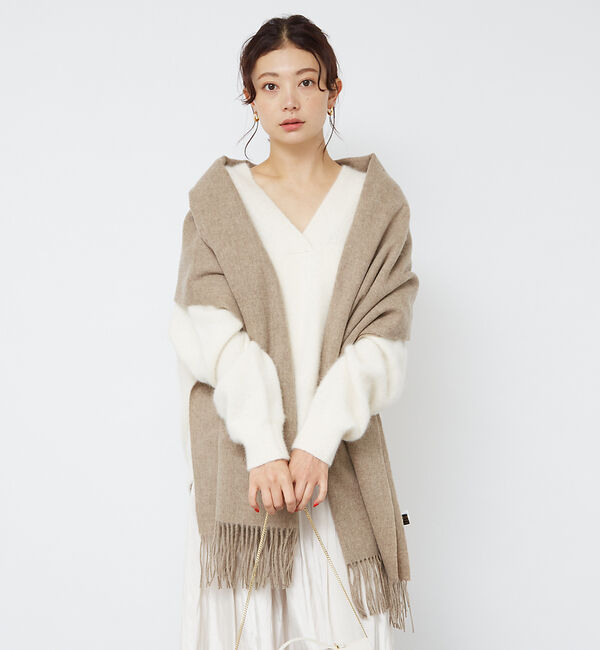 Rouge vif「【TWEEDMILL/ツイードミル】ウールストール」|マフラー|