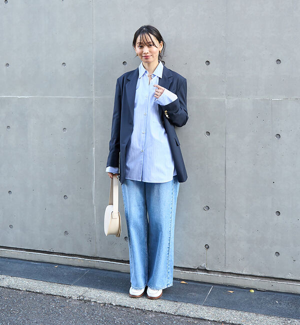 Rouge vif「ストライプオーバーシャツ」|シャツ・ブラウス|