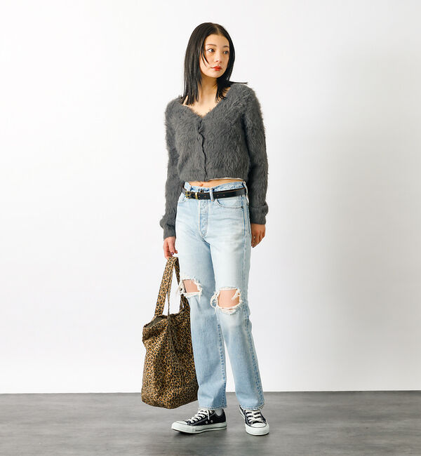 Rouge vif「【EVER AFTER】シャギーカーディガン / ニットカーディガン【WEB限定」|カーディガン|