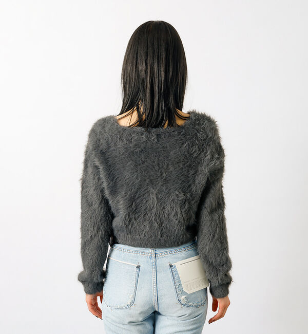 Rouge vif「【EVER AFTER】シャギーカーディガン / ニットカーディガン【WEB限定」|カーディガン|