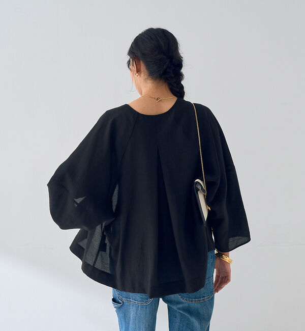 Rouge vif「はおりシアーシャツジャケット」|シャツ・ブラウス|