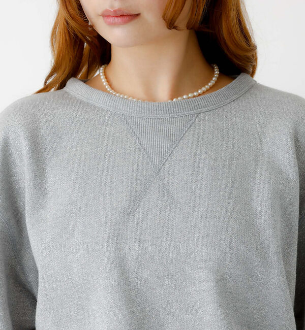 Rouge vif「【IRONING / アイロニング】Glitter sweat hslv / グ」|Tシャツ・カットソー|