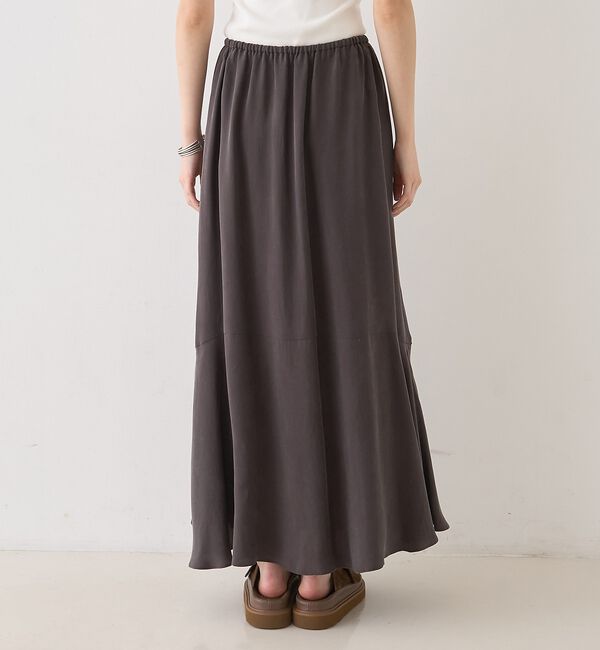 Rouge vif「キュプラフィブリルイージーギャザースカート【予約】」|スカート|