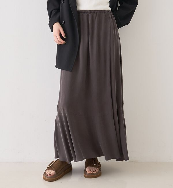 Rouge vif「キュプラフィブリルイージーギャザースカート【予約】」|スカート|