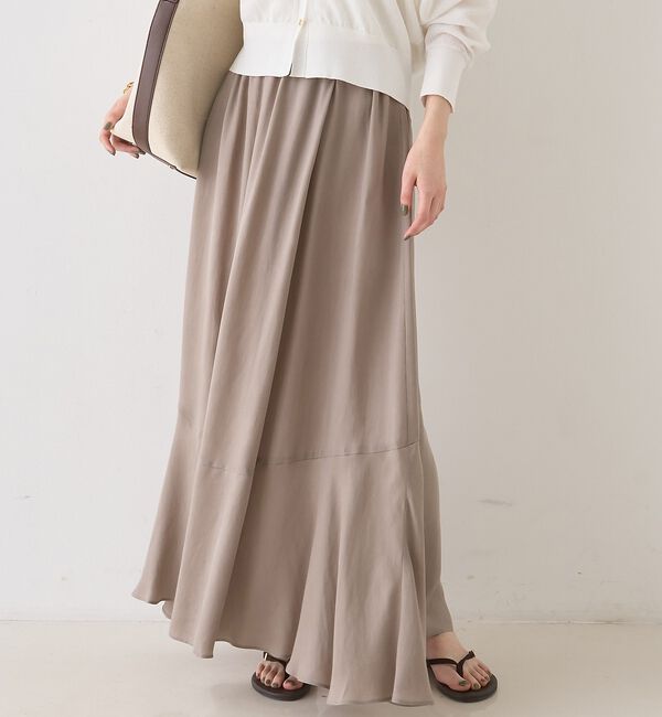 Rouge vif「キュプラフィブリルイージーギャザースカート【予約】」|スカート|