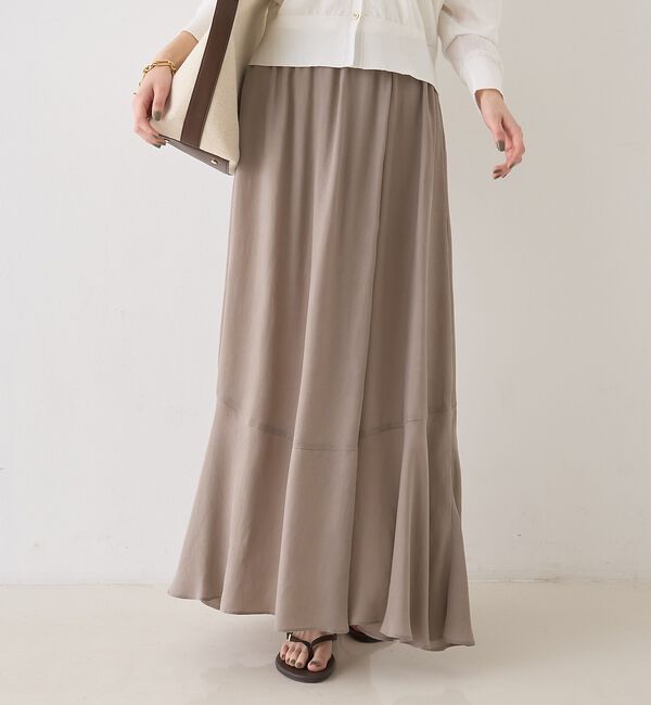 Rouge vif「キュプラフィブリルイージーギャザースカート【予約】」|スカート|