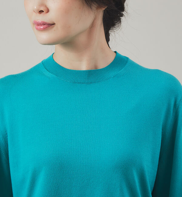 qualite「ハイゲージプリーツニットワンピース」|ワンピース|