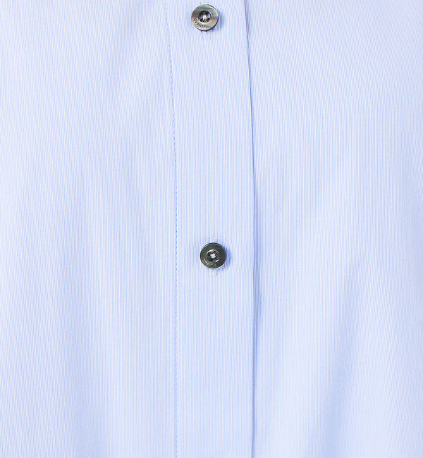 qualite「ハイカウントロングシャツワンピース」|ワンピース|