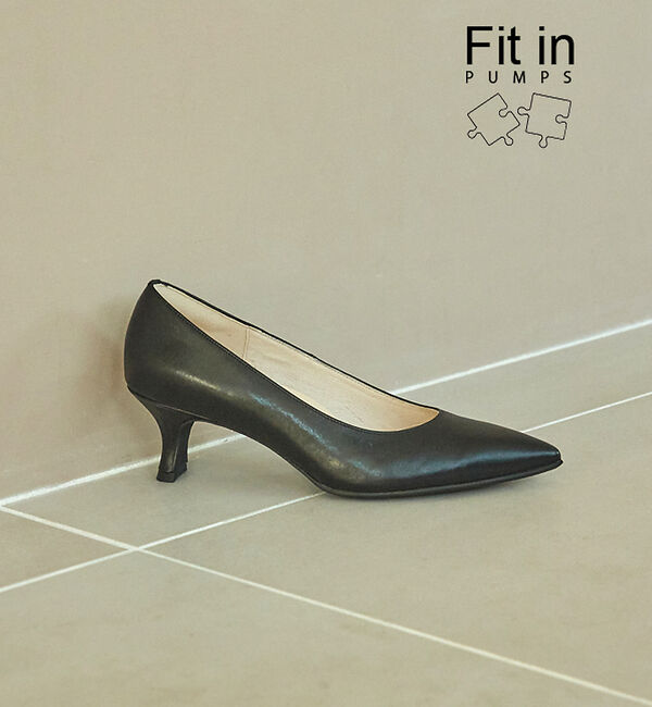 AU BANNISTER「【Fit in PUMPS】プレーンパンプス」|パンプス|ブラック