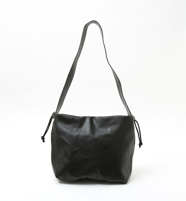 LOWELL things「●SOEUR/ドローストリングショルダーバッグ」|トートバッグ|ブラック