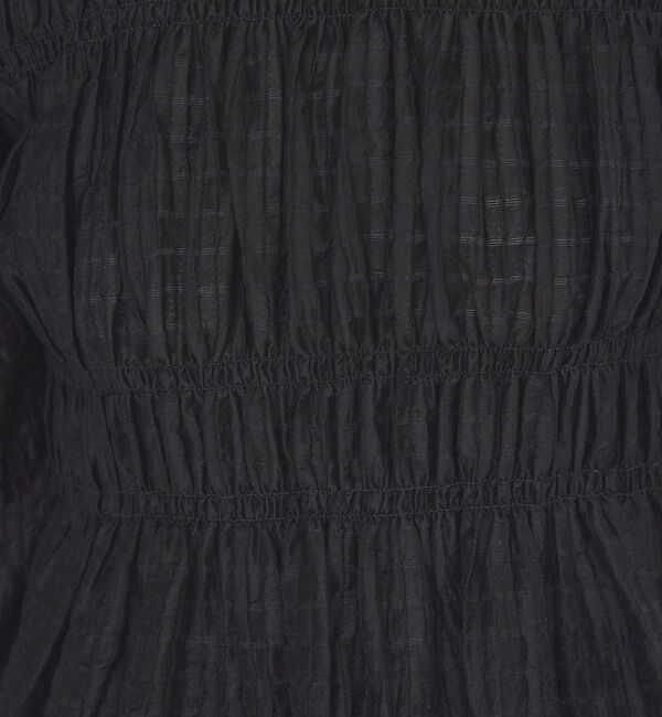 SELFIST「シャーリングペプラムブラウス」|シャツ・ブラウス|