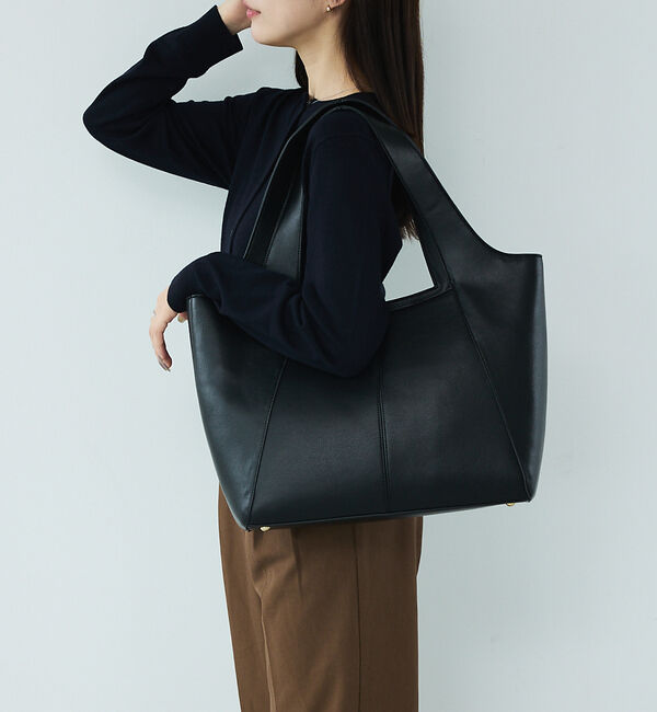 LOWELL things「【kariさんコラボ】ポーチ付き多機能オープントート/A4/通勤/16インチPC」|トートバッグ|