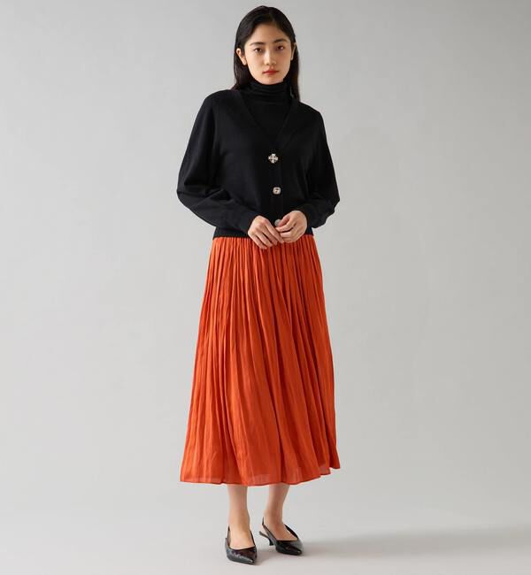 TIARA「ビジューボタンカーディガン」|ニット・セーター|