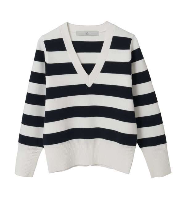 TIARA「Vネックコンパクトニット」|ニット・セーター|