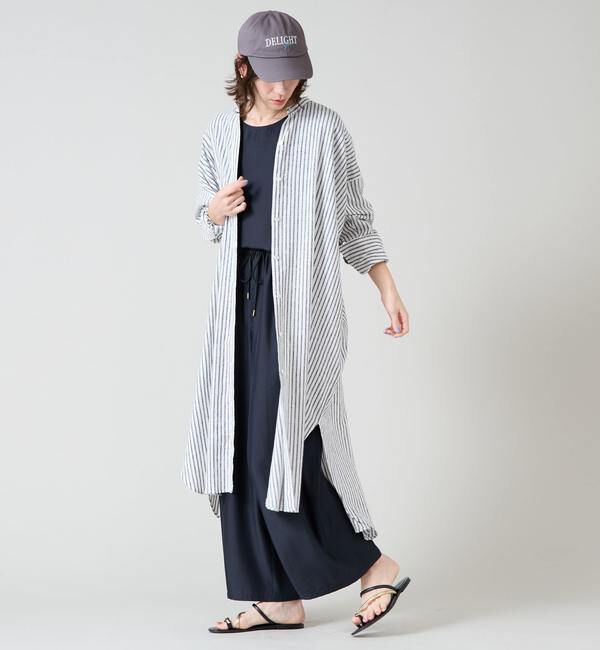 Liesse「リネンシャツワンピース」|ワンピース|