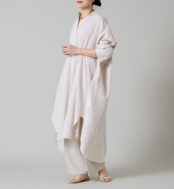 Liesse「リネンシャツワンピース」|ワンピース|