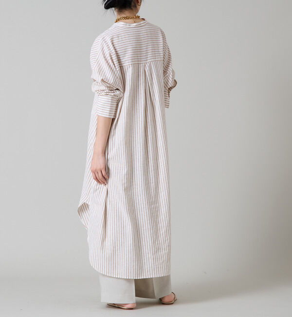 Liesse「リネンシャツワンピース」|ワンピース|