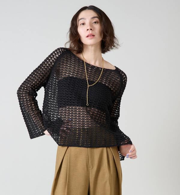 Liesse「メッシュニット」|ニット・セーター|