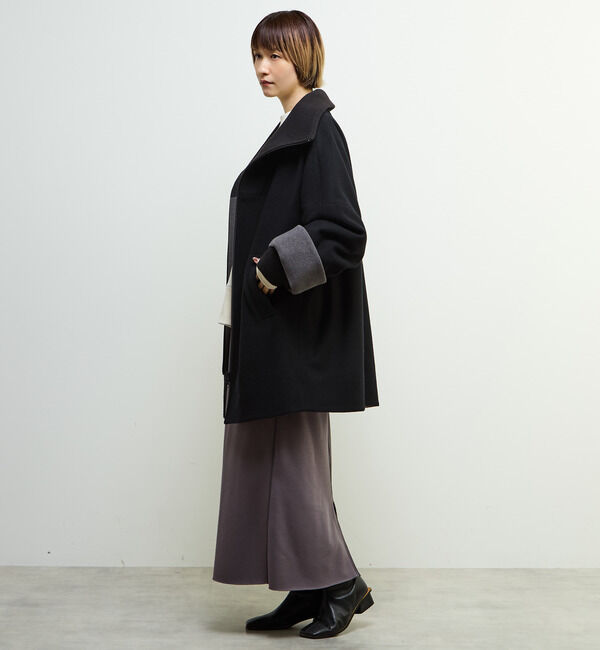 SOFFITTO「【nota della mano sinistra（ノータ デラ マノ シニストラ）】ドルマンファスナーハイネックコート」|その他|