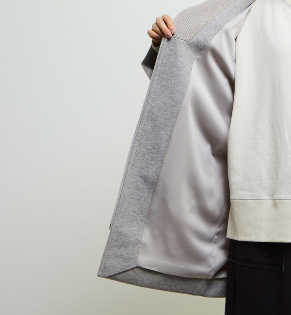 SOFFITTO「【nota della mano sinistra（ノータ デラ マノ シニストラ）】ドルマンファスナーハイネックコート」|その他|