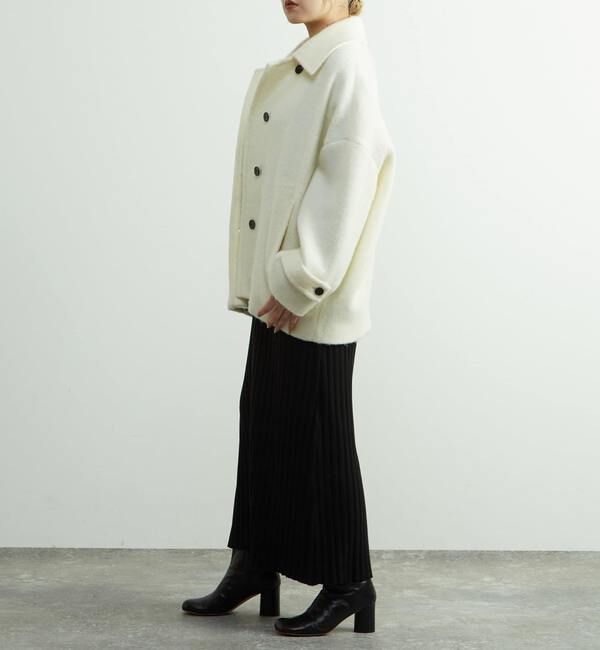 SOFFITTO「モヘヤ混コクーンシャギーコート」|その他|