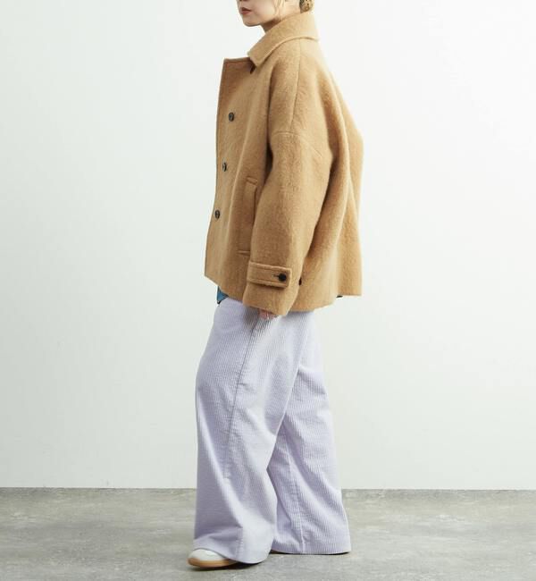 SOFFITTO「モヘヤ混コクーンシャギーコート」|その他|