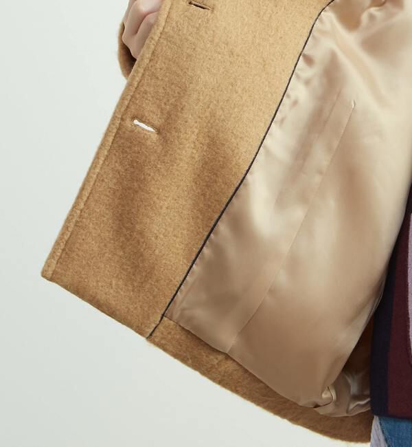 SOFFITTO「モヘヤ混コクーンシャギーコート」|その他|