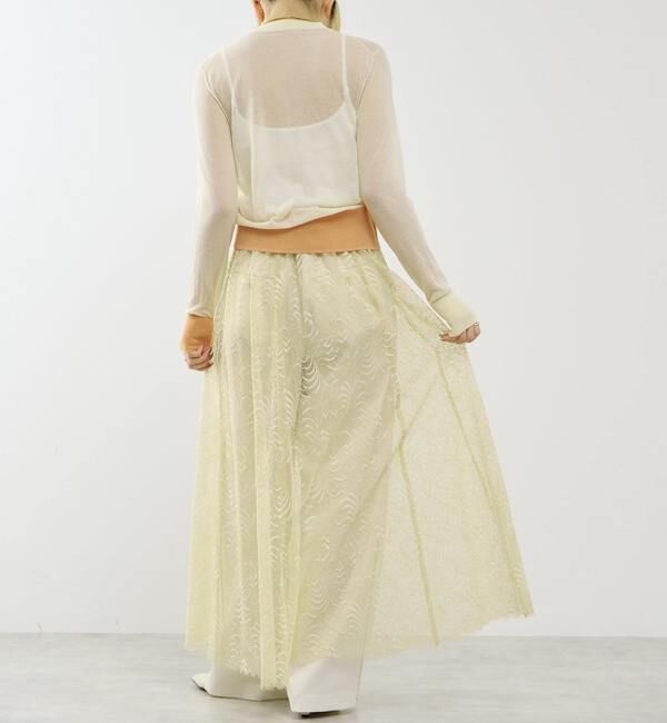 SOFFITTO「レーススカート」|スカート|