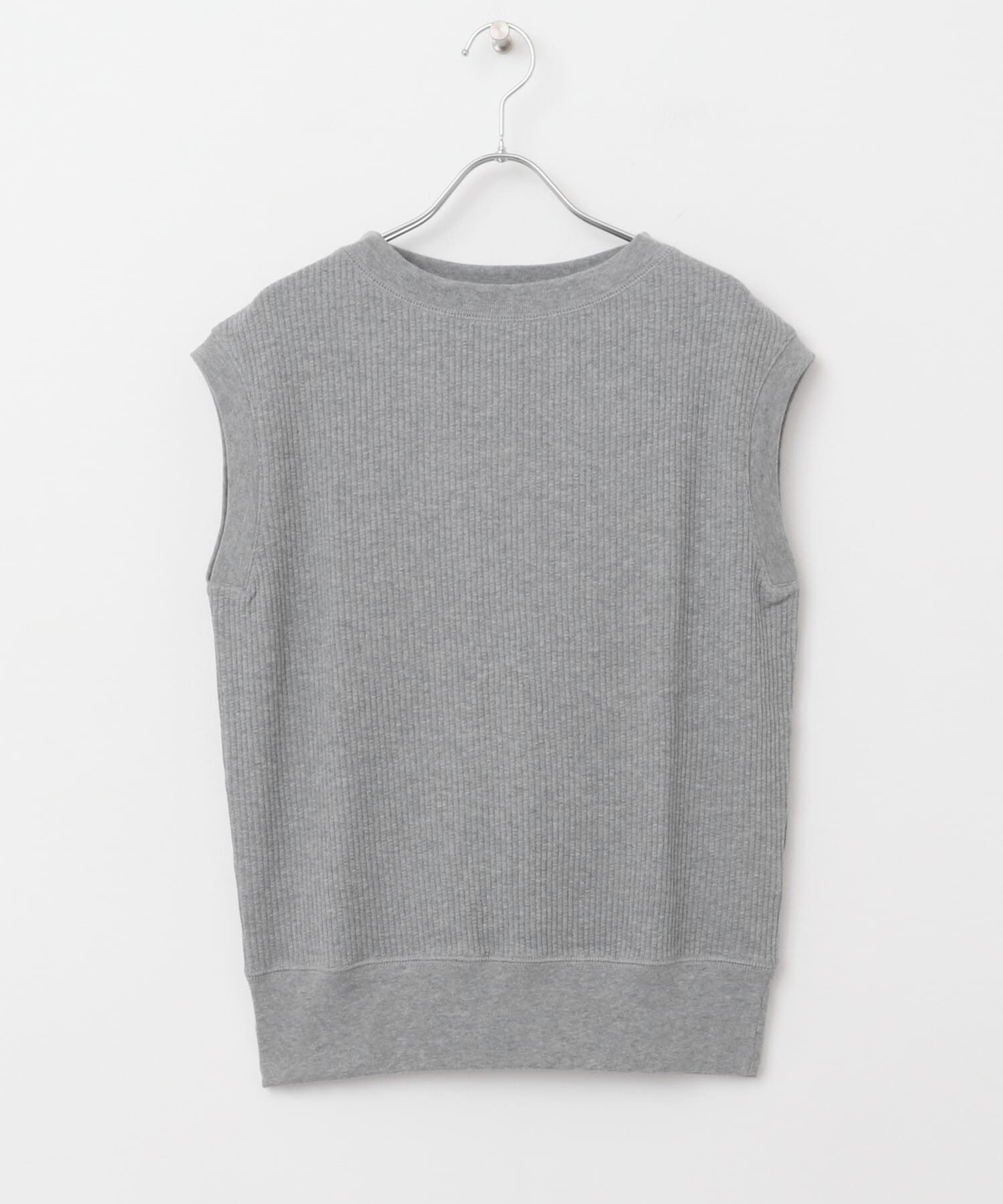 URBAN RESEARCH DOORS「FORK&SPOON　変形ワッフルノースリーブプルオーバー」|Tシャツ・カットソー|