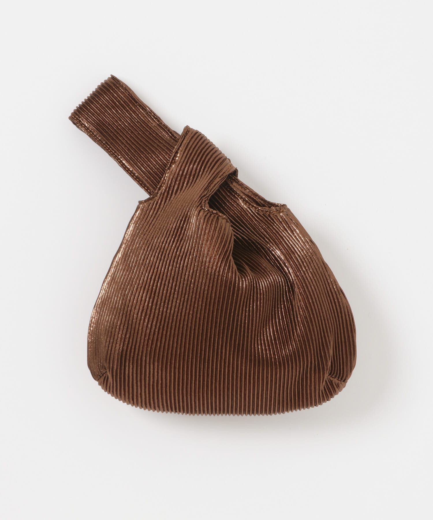 RODE SKO「メタリックプリーツバッグ」|ハンドバッグ|