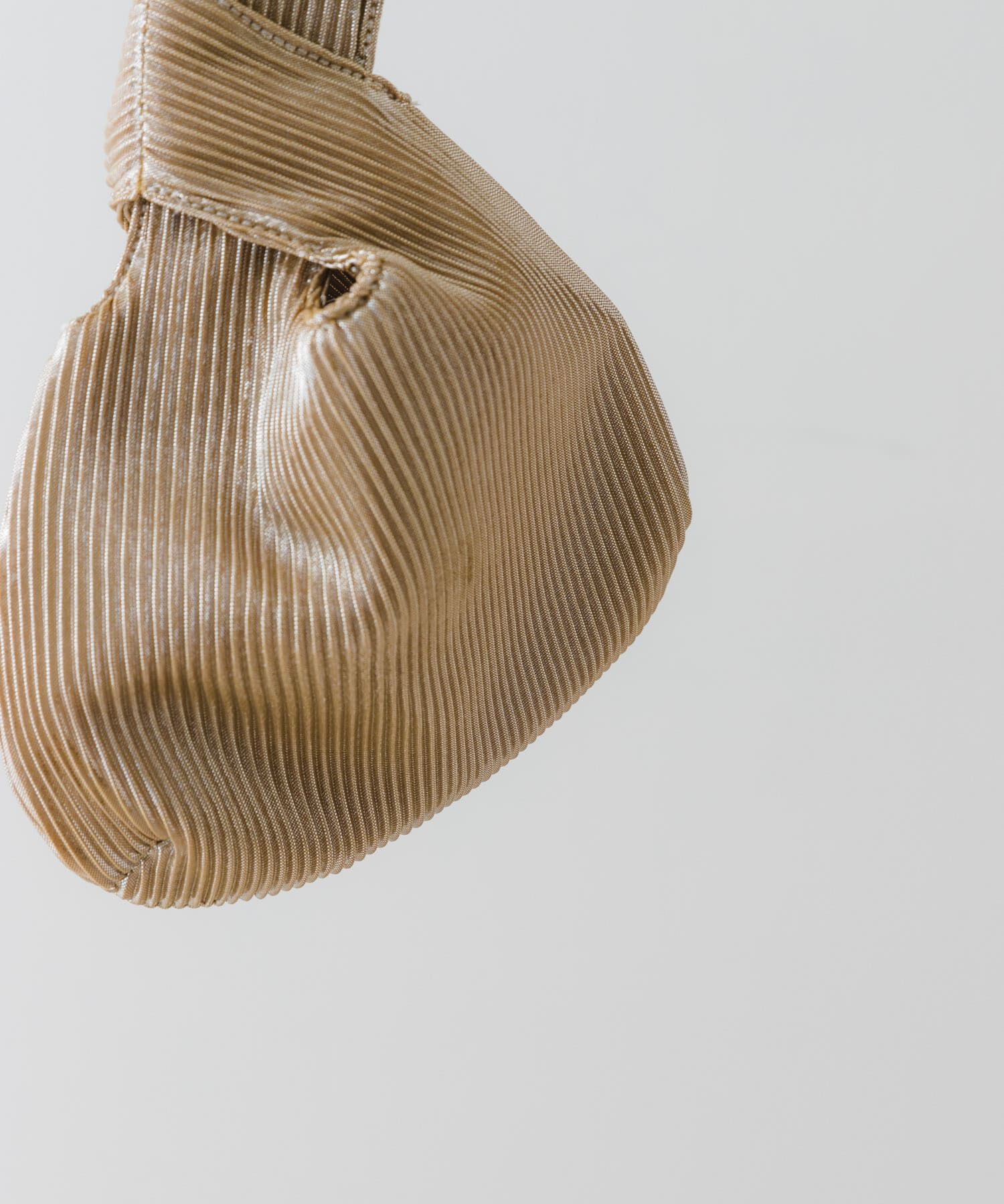 RODE SKO「メタリックプリーツバッグ」|ハンドバッグ|