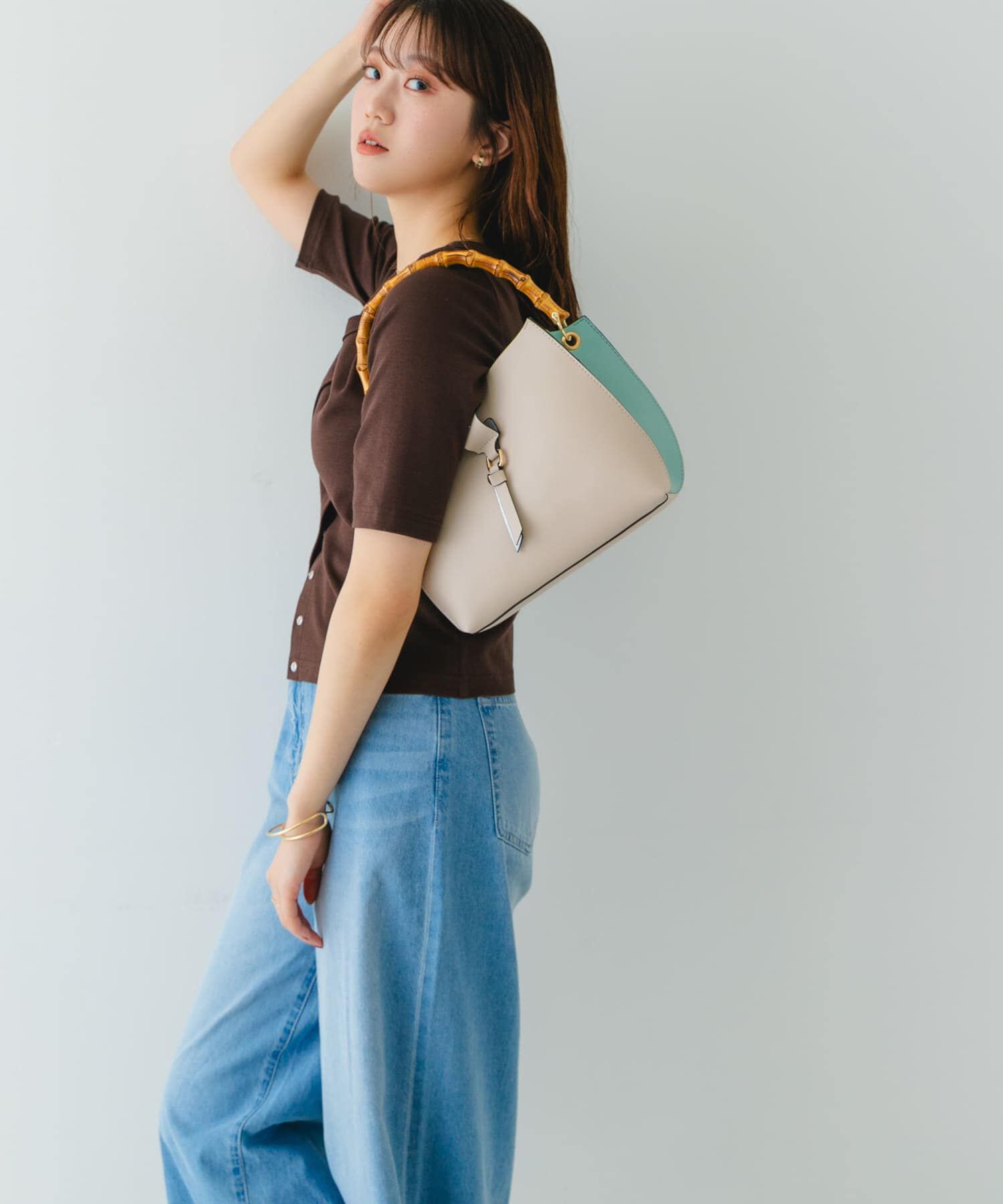 RODE SKO「バンブーワンハンドルバッグ」|ハンドバッグ|