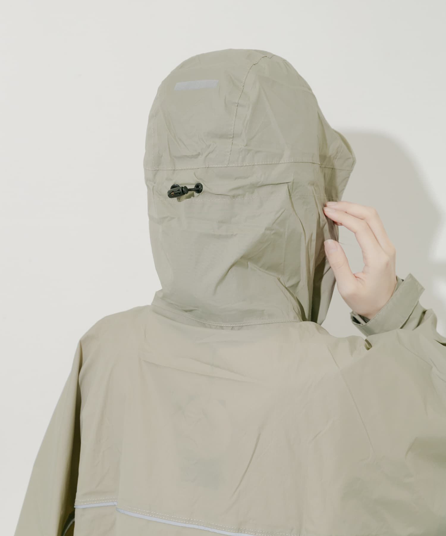 SMELLY「『WEB限定』『ユニセックス』Wpc.　バイシクルスリーブポンチョ」|ポンチョ・ケープ|