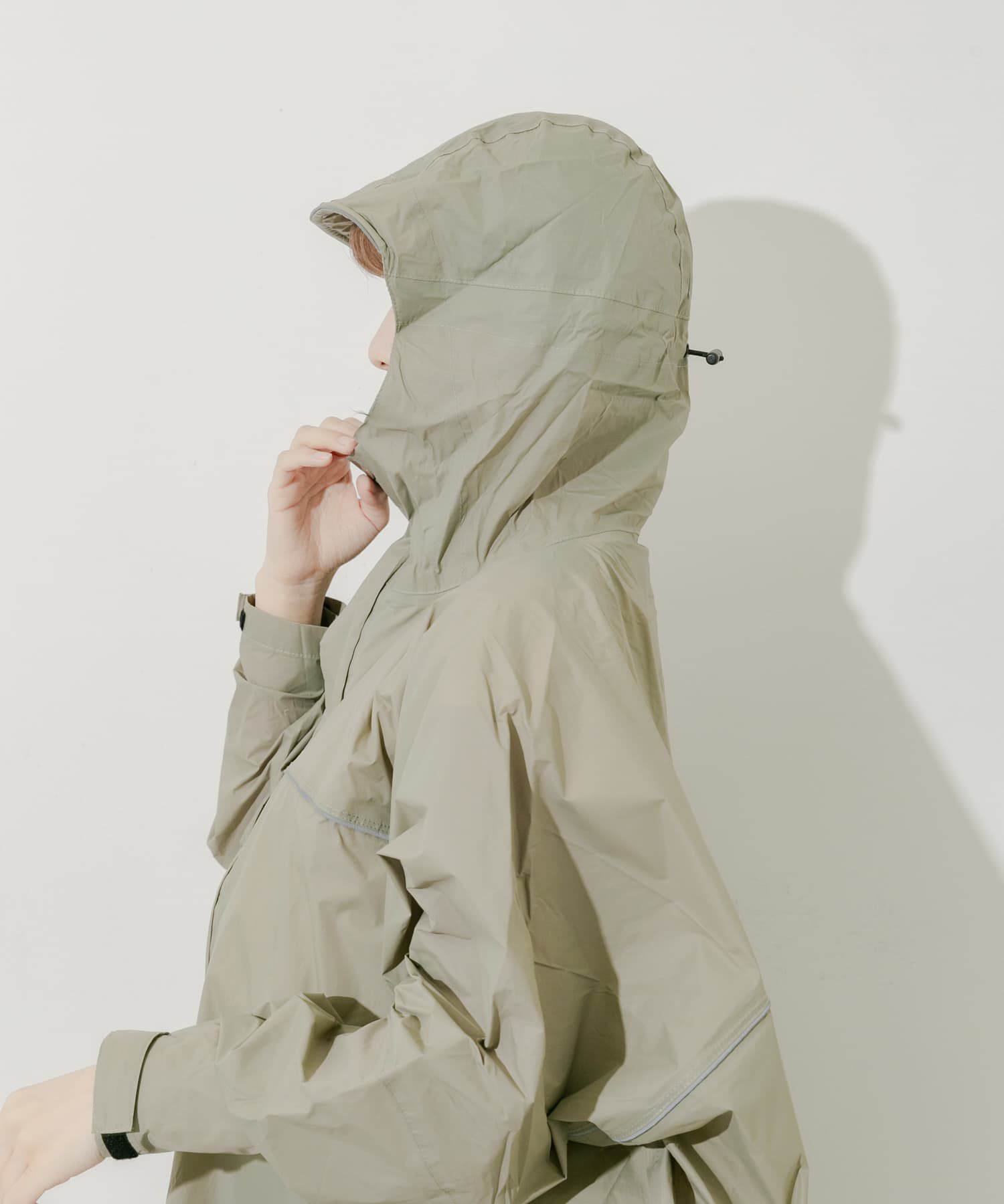 SMELLY「『WEB限定』『ユニセックス』Wpc.　バイシクルスリーブポンチョ」|ポンチョ・ケープ|