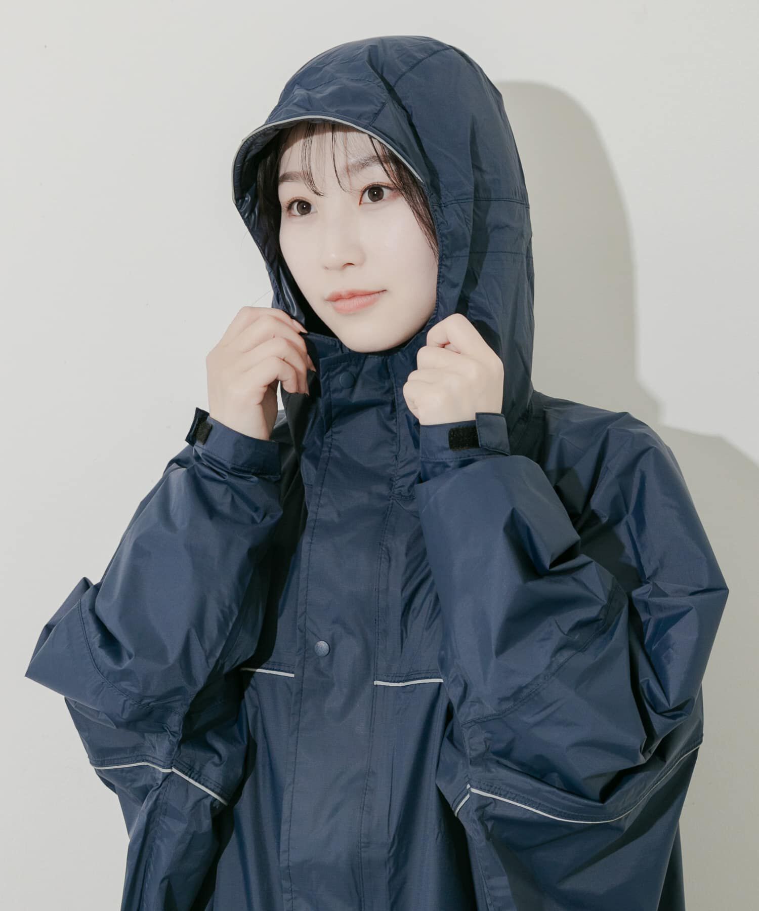 SMELLY「『WEB限定』『ユニセックス』Wpc.　バイシクルスリーブポンチョ」|ポンチョ・ケープ|