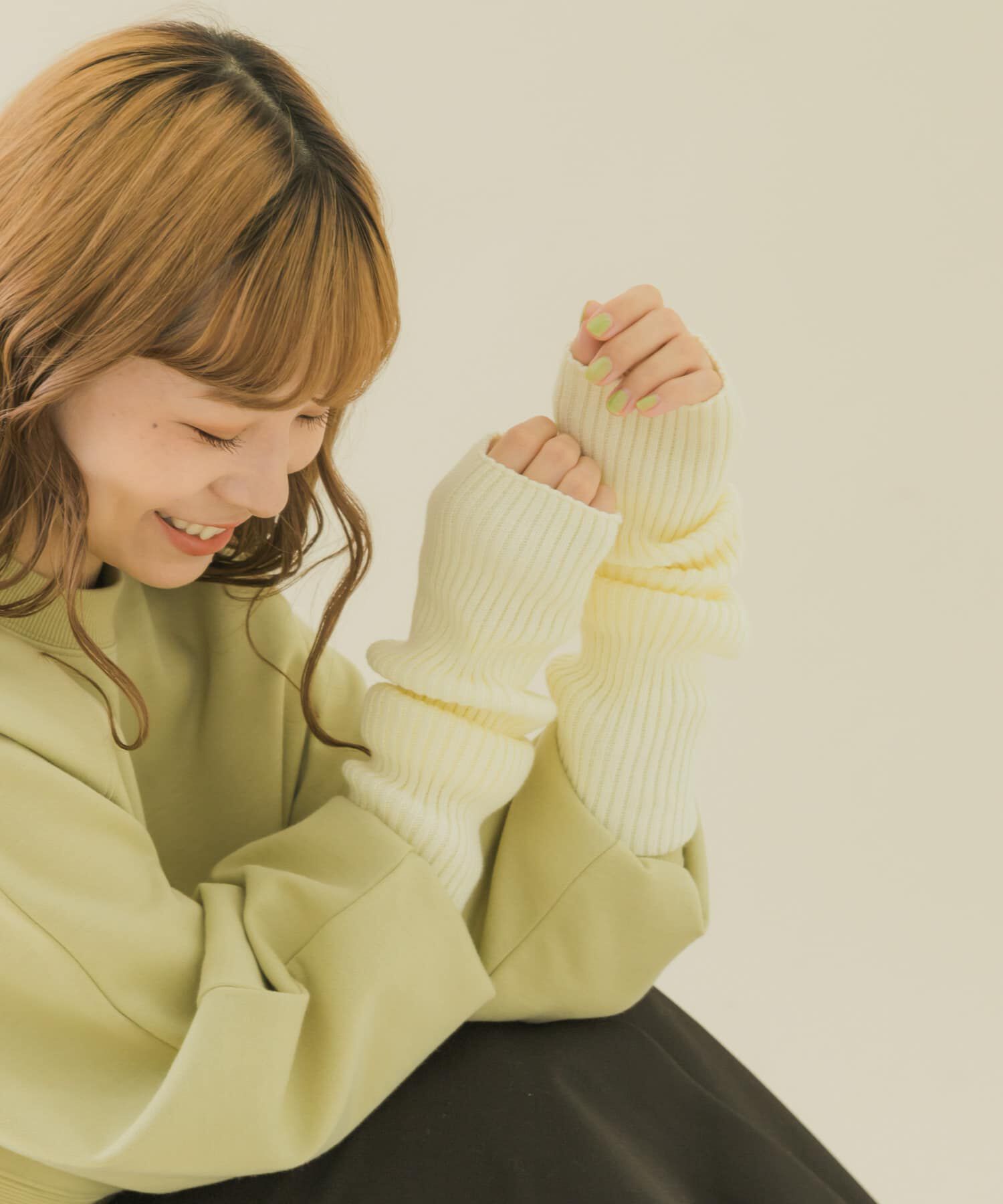 SMELLY「2WAYアームウォーマー」|手袋|