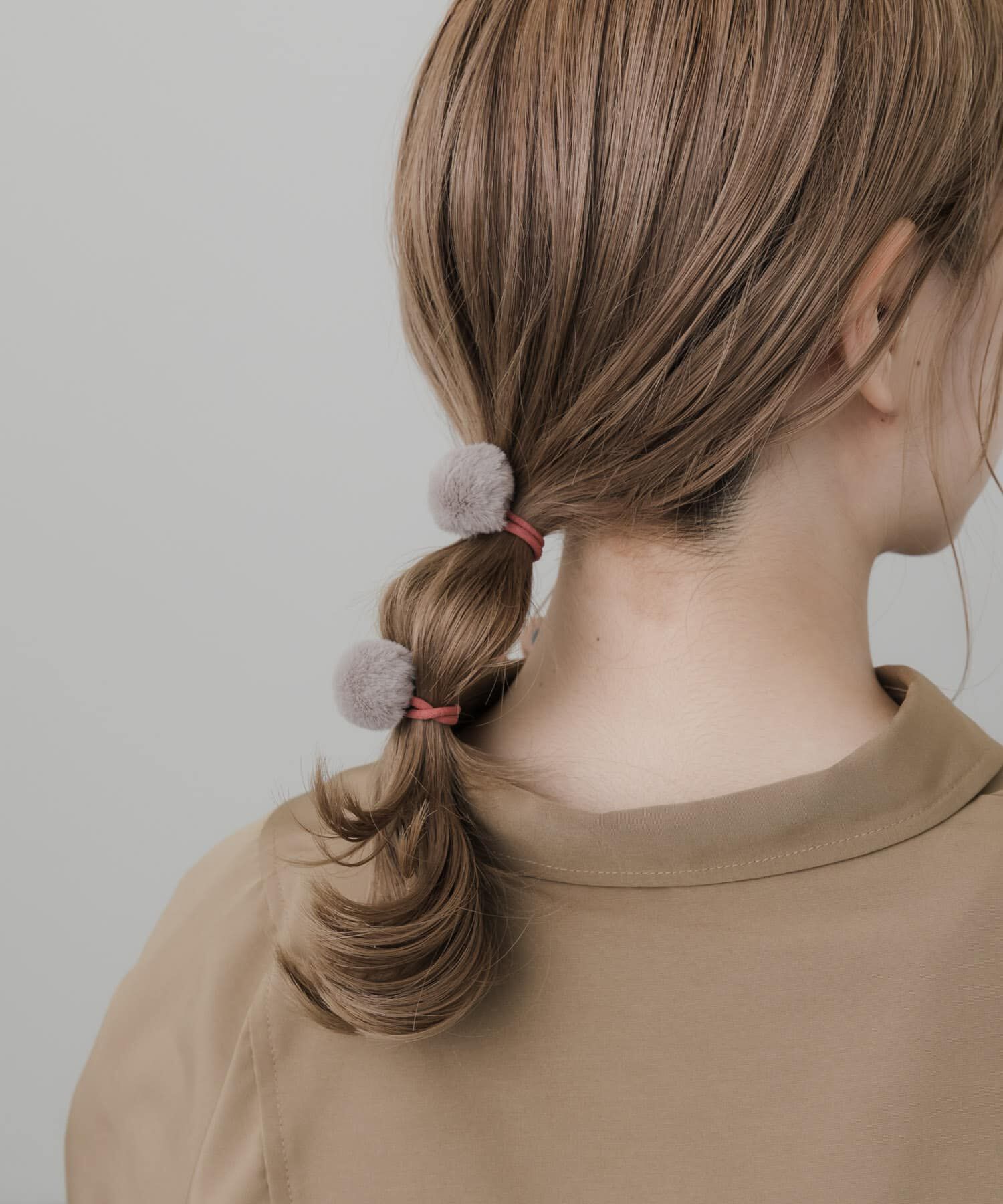 SMELLY「ミニファー2セットヘアゴム」|ヘアゴム・シュシュ|