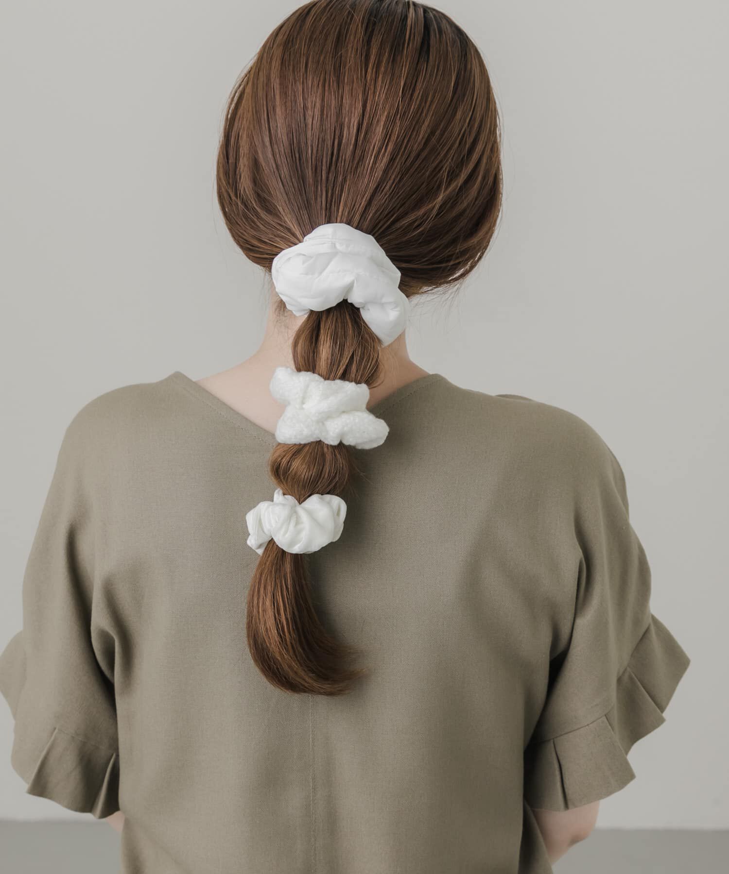 SMELLY「3セットシュシュ」|ヘアゴム・シュシュ|